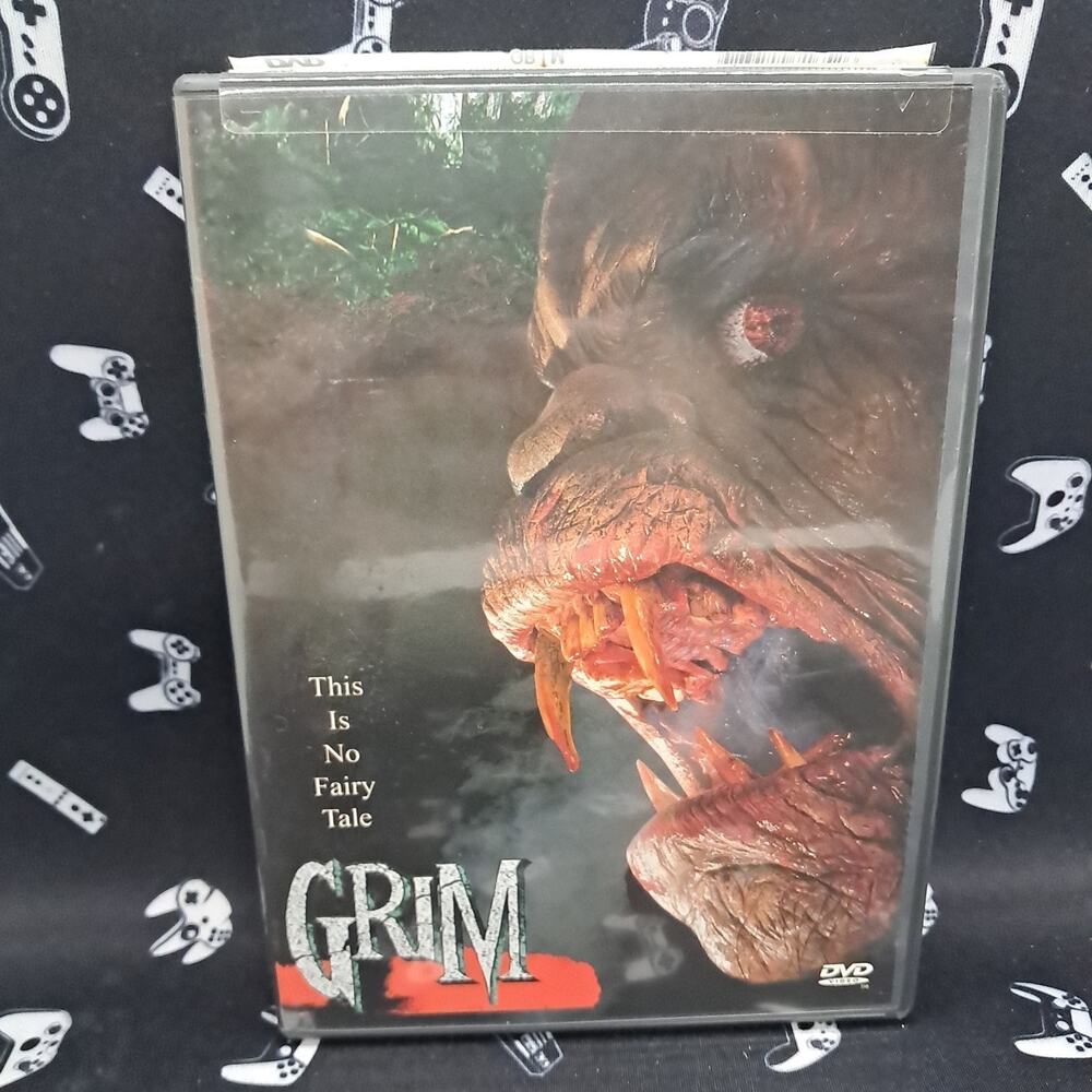 Grim (DVD, 1995) "This Is No Fairy Tale" Monster Horror Cult Classic